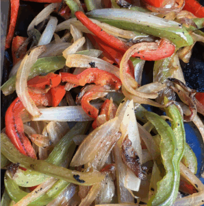 Cooked Fajita Vegetables